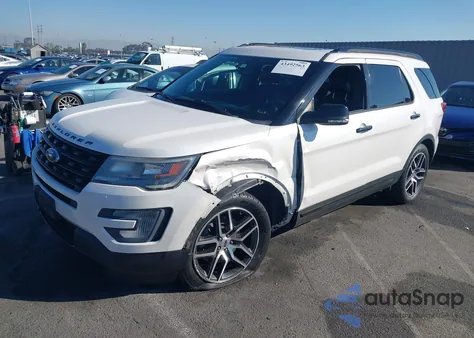 2017 Ford Explorer Sport z USA, uszkodzony, nr VIN 1FM5K8GTXHGD55268